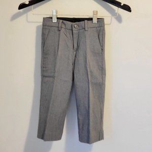 NWT Janie and Jack Boys 18-24 Months Gray Trousers